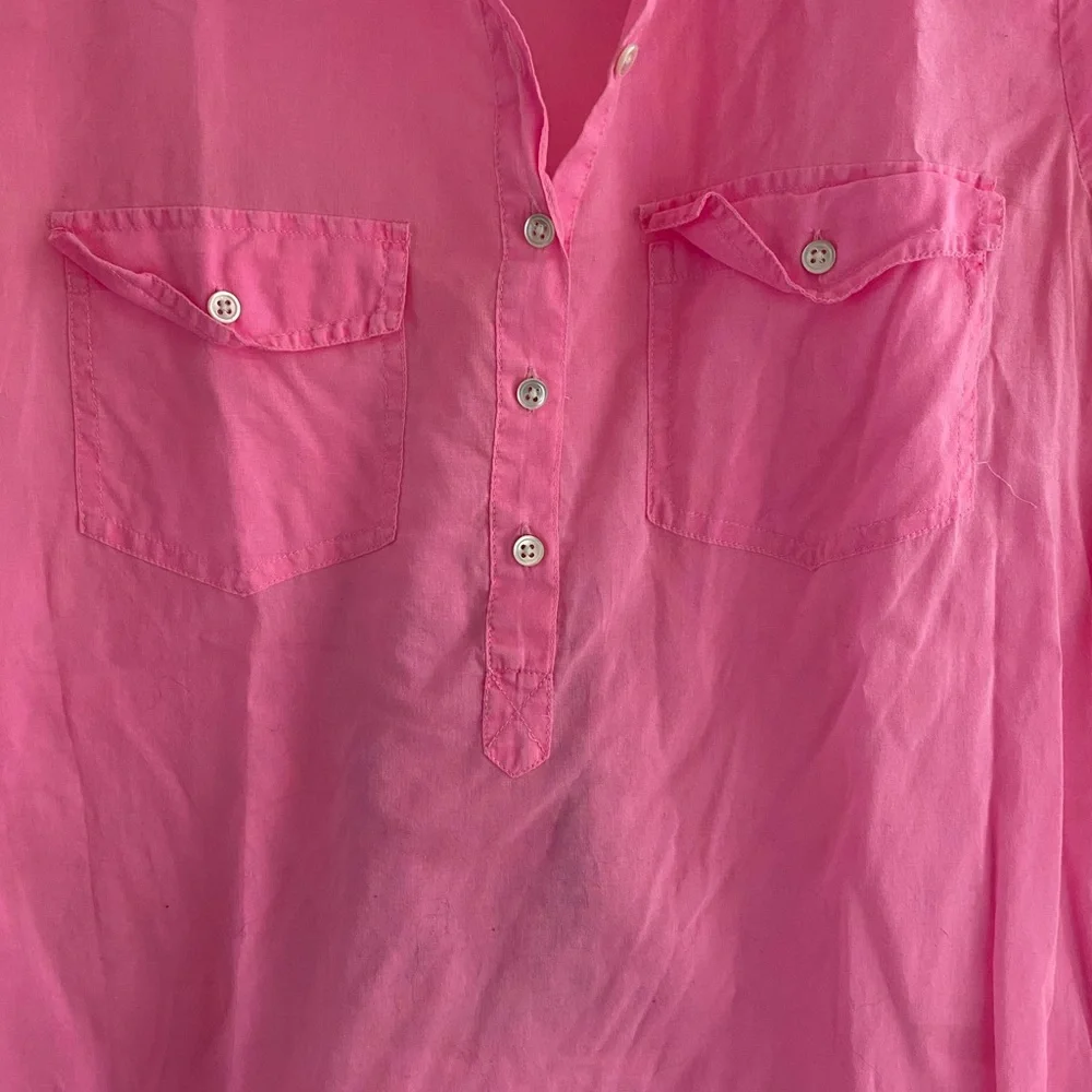 J Crew summer weight popover
